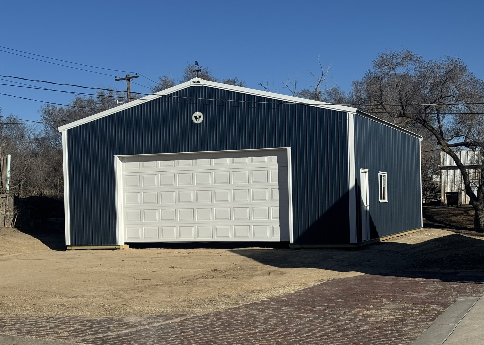 30 x 40 x 11 Wick Garage